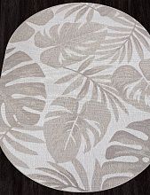 Ручной ковер-циновка KAIR S126 BEIGE Овал