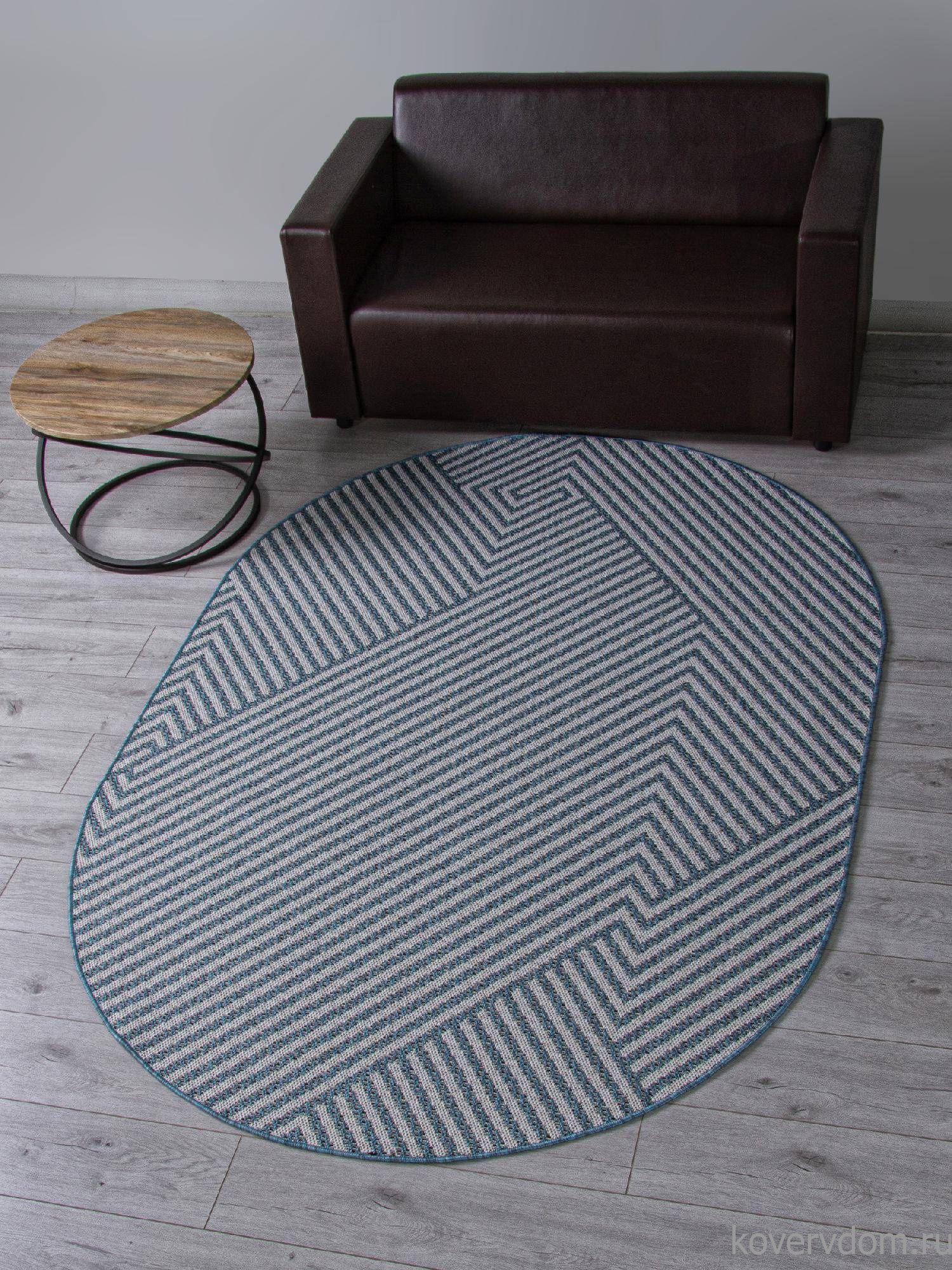 Ковер KAIR S147 BLUE Овал Ковер KAIR S147 BLUE Овал