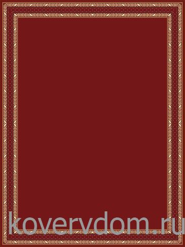 Полушерстяной ковер нестандартного размера