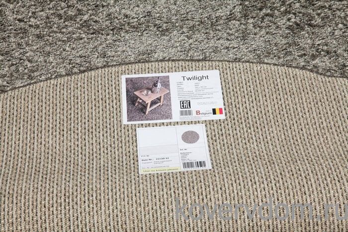 Ковер шегги TWILIGHT 39001 9999 КРУГ Ковер шегги TWILIGHT 39001 9999 КРУГ