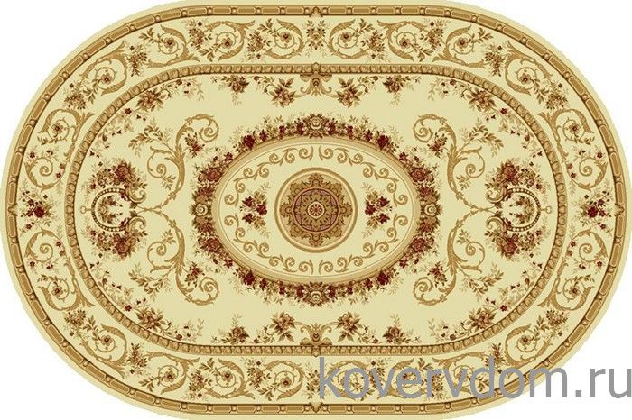 Ковер шерстяной Floare VENET  284-61659 ОВАЛ