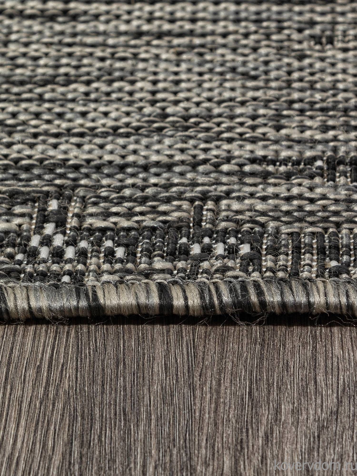 Ковер-циновка KAIR S144 BLACK-GRAY