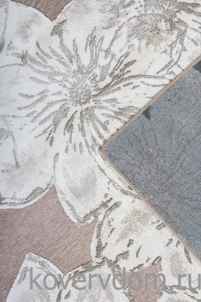 Рельефный ковер из вискозы GENOVA 38376 6525 90 Цветы