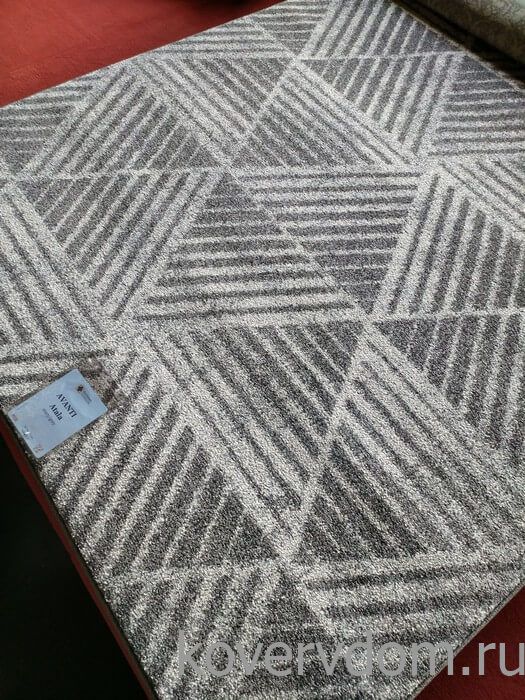 Ковер фризе AVANTI Atala grey Скандинавский