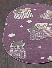 Овальный ковер SOFIT 2922 LIGHT PURPLE Овал