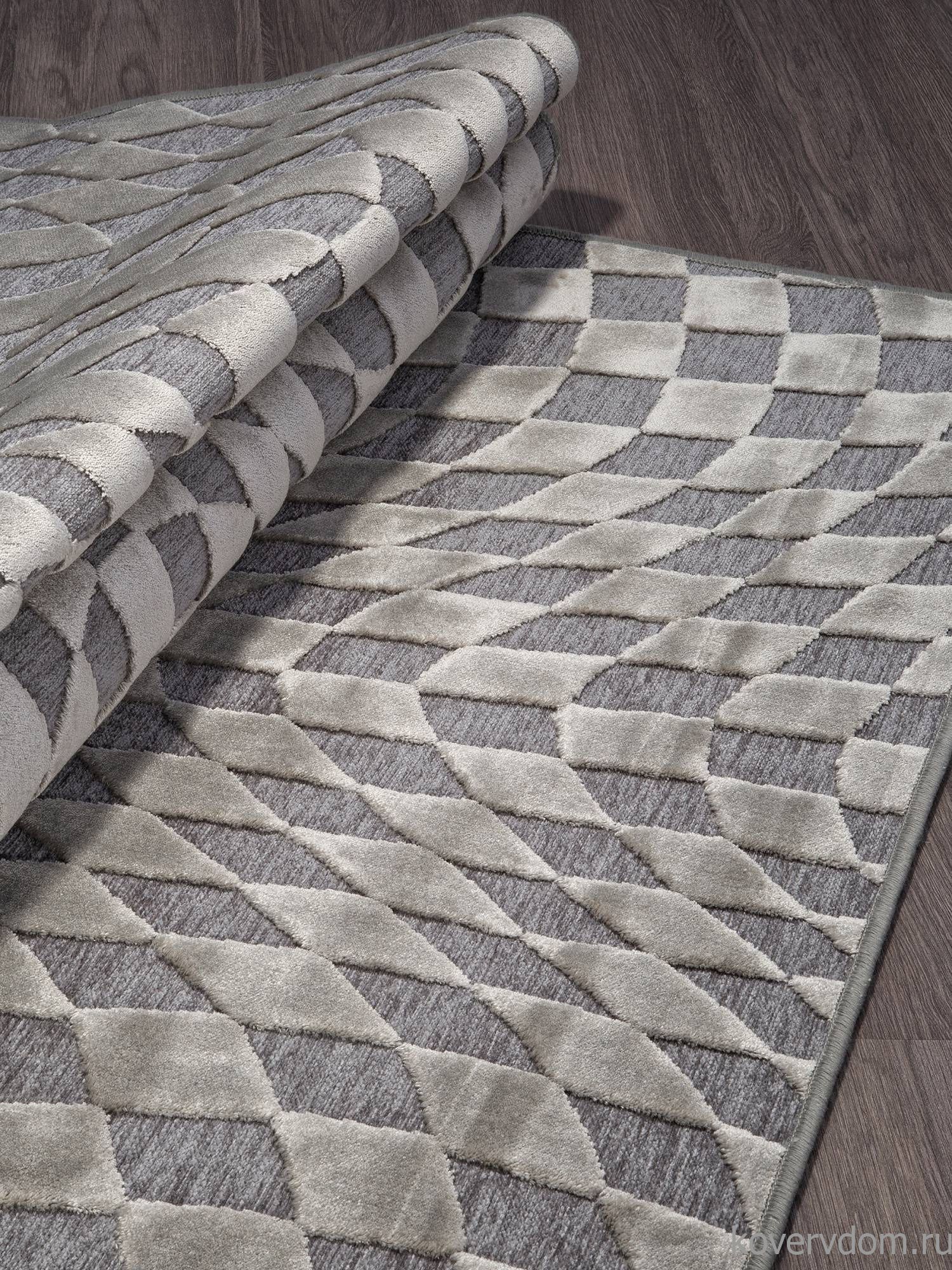 Ковер из вискозы GENOVA 938526 595953 V Серый