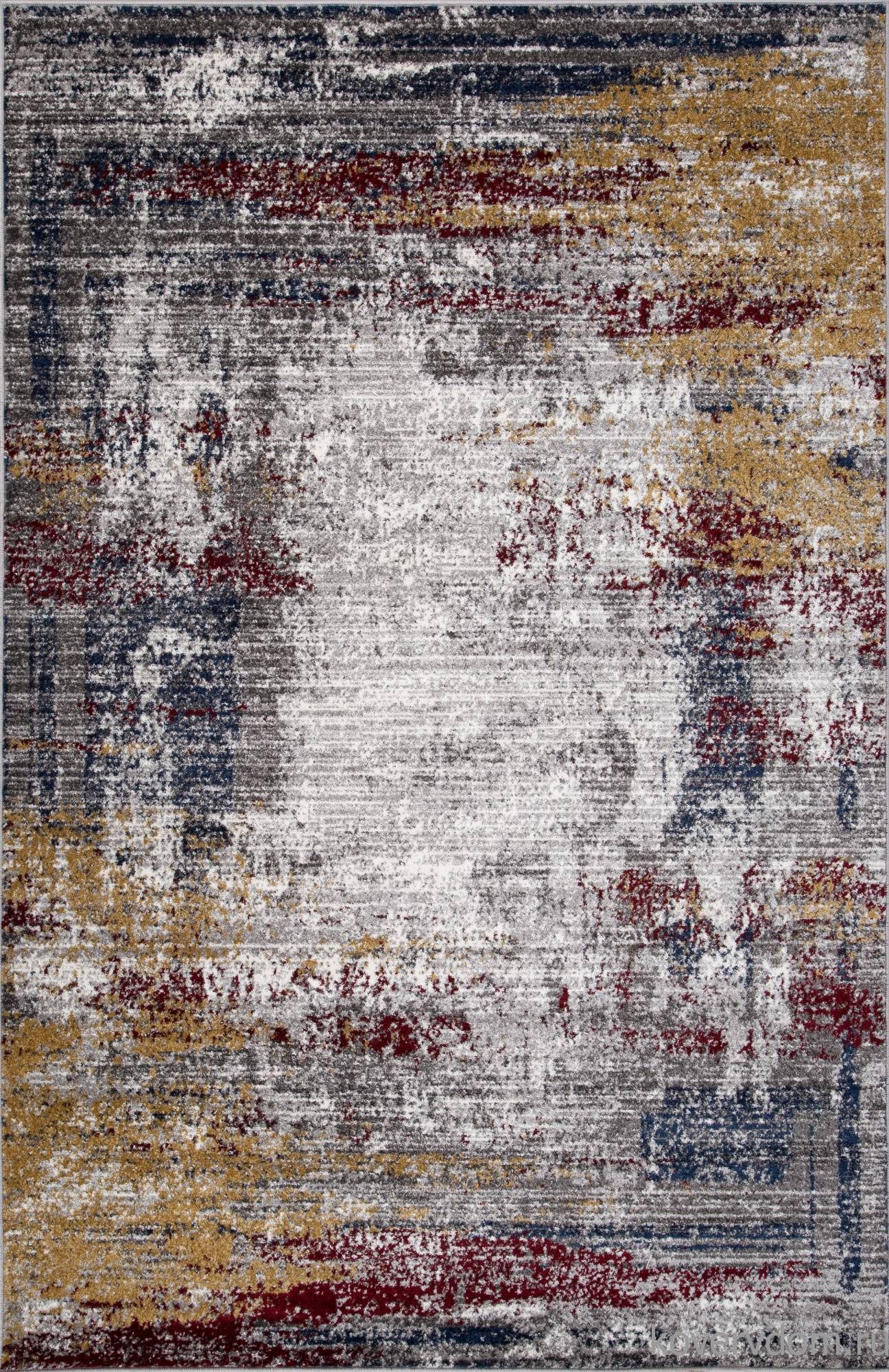 Ковер LONDON D838 GRAY-RED