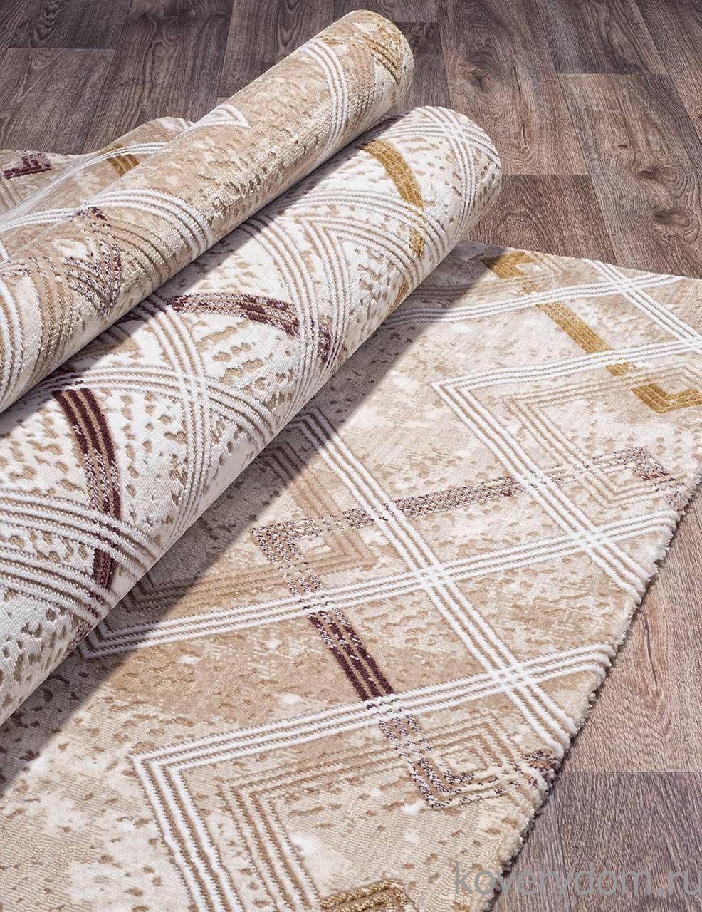 Ковер QUANTUM 03009B BROWN / BROWN