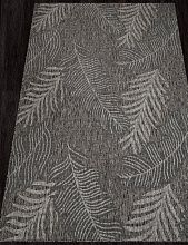 Пушистый ковер-циновка KAIR S132 GRAY