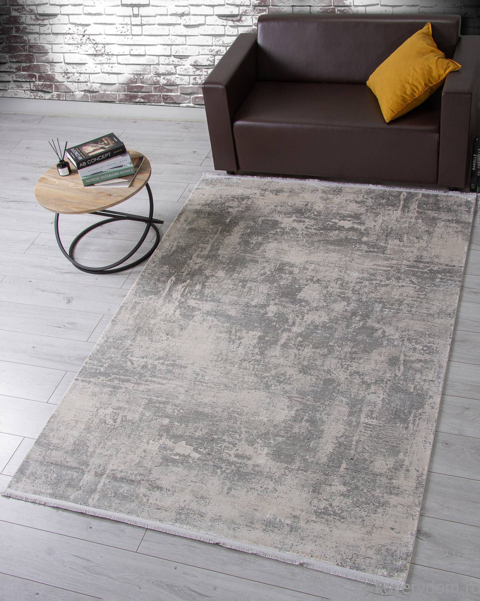 Ковер EMPEROS OLIMPOS F728AG GREY / GREY