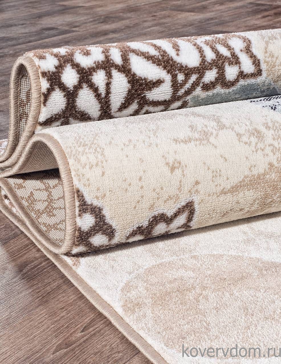 Ковер VALENCIA DELUXE D309 CREAM-BROWN Ковер VALENCIA DELUXE D309 CREAM-BROWN