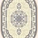 Ковер Amira 4923A Beige-Beige Овал