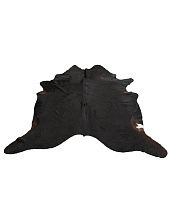 Ковер из шкуры из натуральной коровьей шкуры KRS051 BLACK