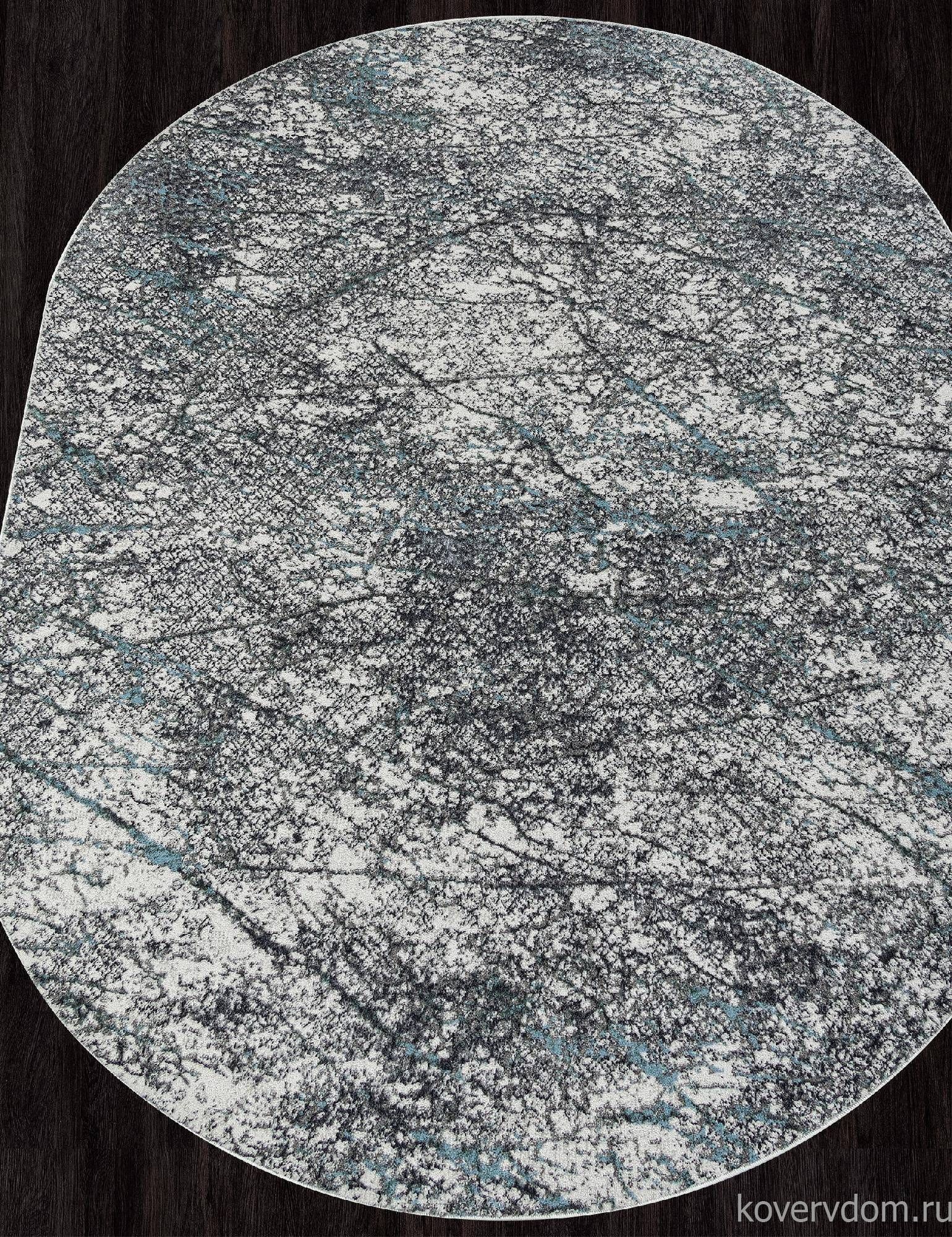 Ковер SAFARI 02474H BLUE / GREY Овал Ковер SAFARI 02474H BLUE / GREY Овал