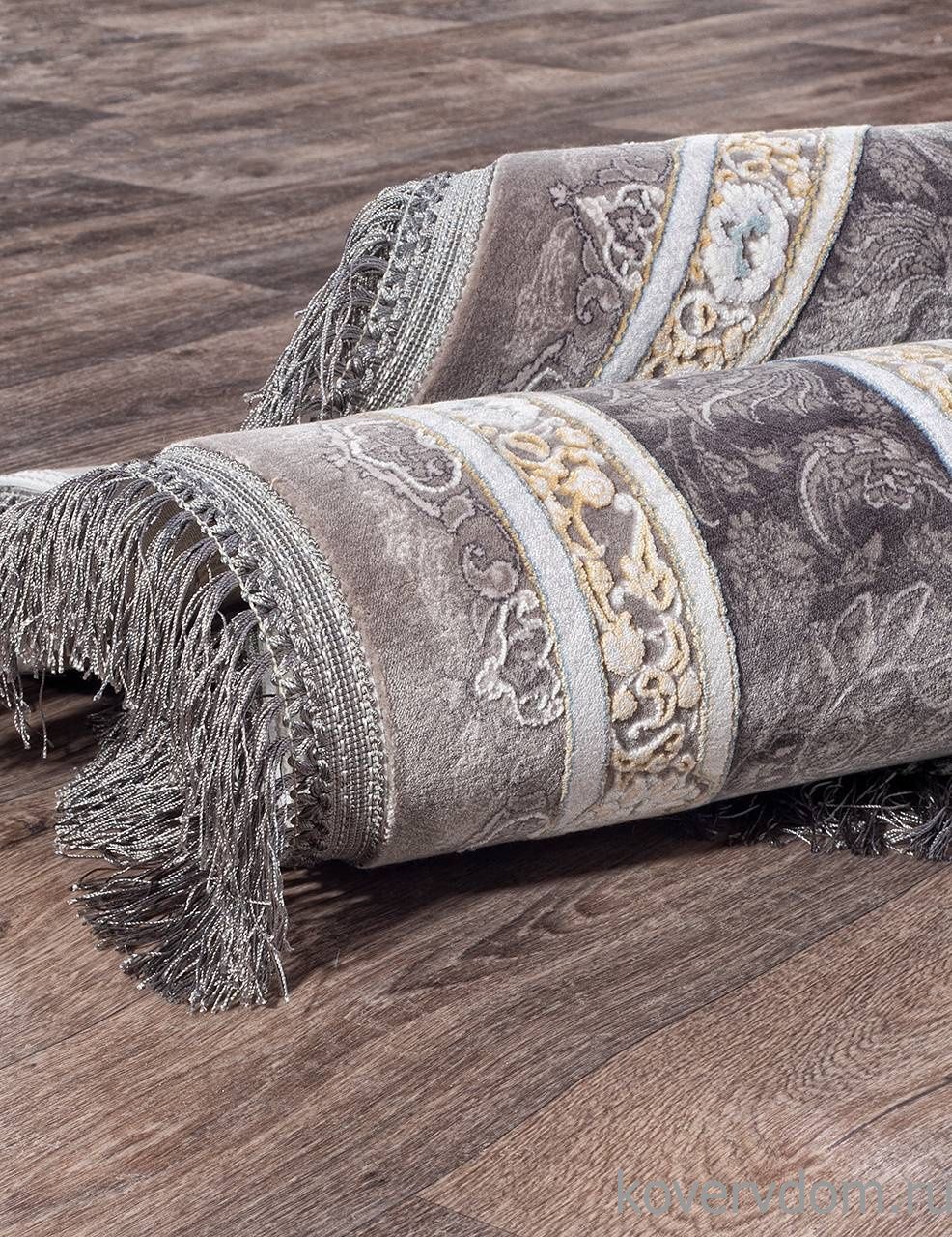 Ковер FARSI 1200 G258 GRAY Круг Ковер FARSI 1200 G258 GRAY Круг