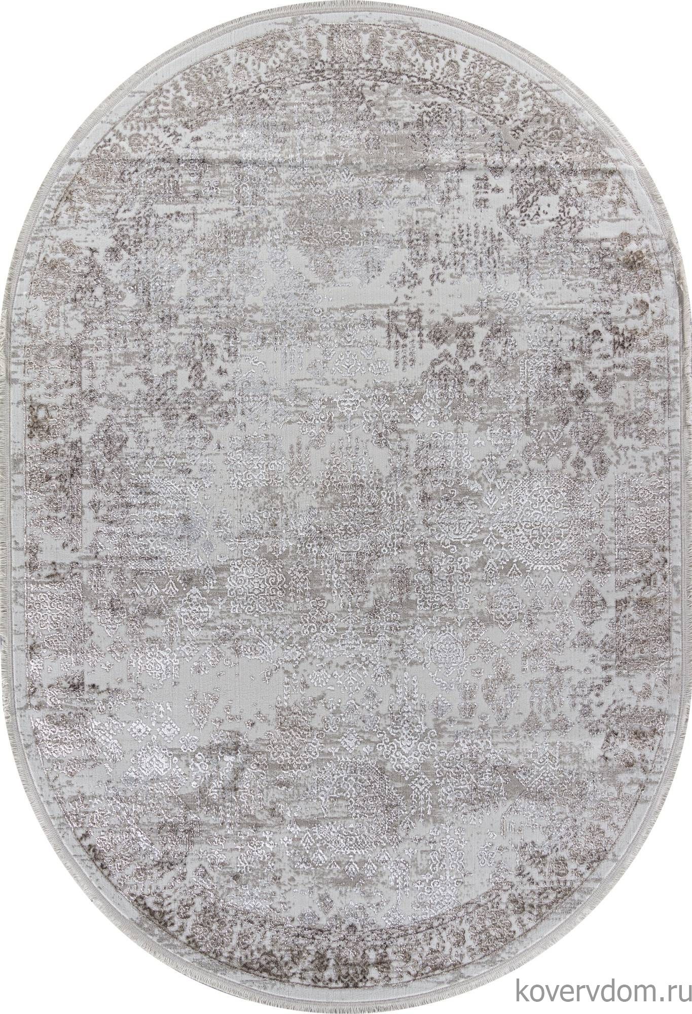 Ковер EFSAN L252A CREAM SHRINK / VIZON FDY Овал Ковер EFSAN L252A CREAM SHRINK / VIZON FDY Овал