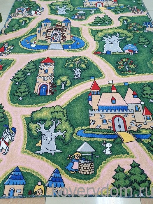 Детский ковер-палас  Сказочный городок  Детский ковер-палас  Сказочный городок