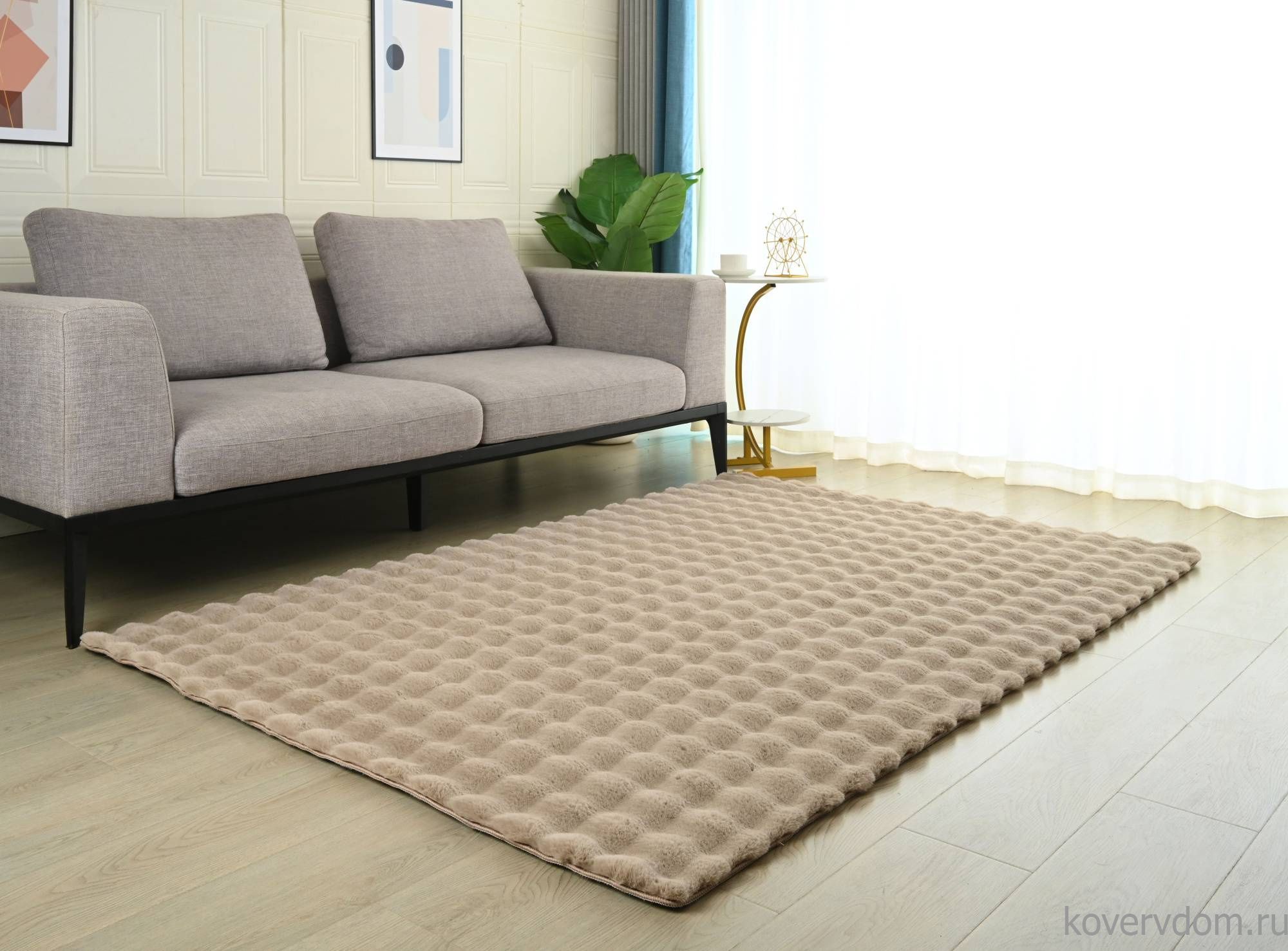 Ковер BUBBLE PREMIUM MS2000 BEIGE Ковер BUBBLE PREMIUM MS2000 BEIGE