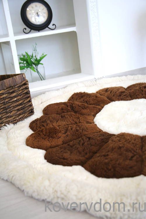 Ковер натуральный из меха Альпаки 45 Ковер натуральный из меха Альпаки 45