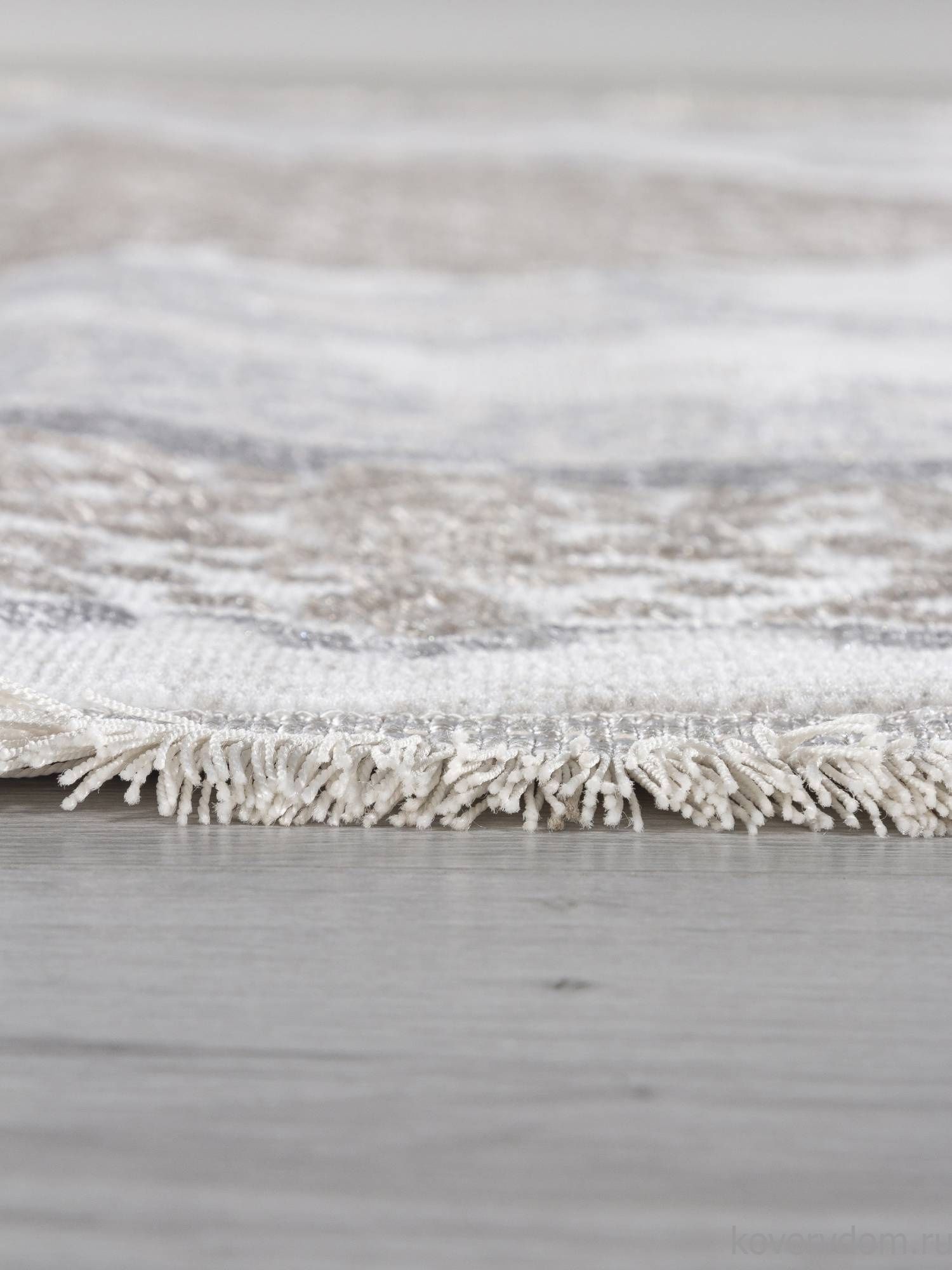 Ковер EFSAN L270A CREAM SHRINK / VIZON FDY Овал Ковер EFSAN L270A CREAM SHRINK / VIZON FDY Овал