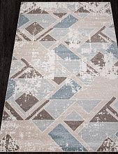 Овальный ковер NATUREL D979 BEIGE-BLUE