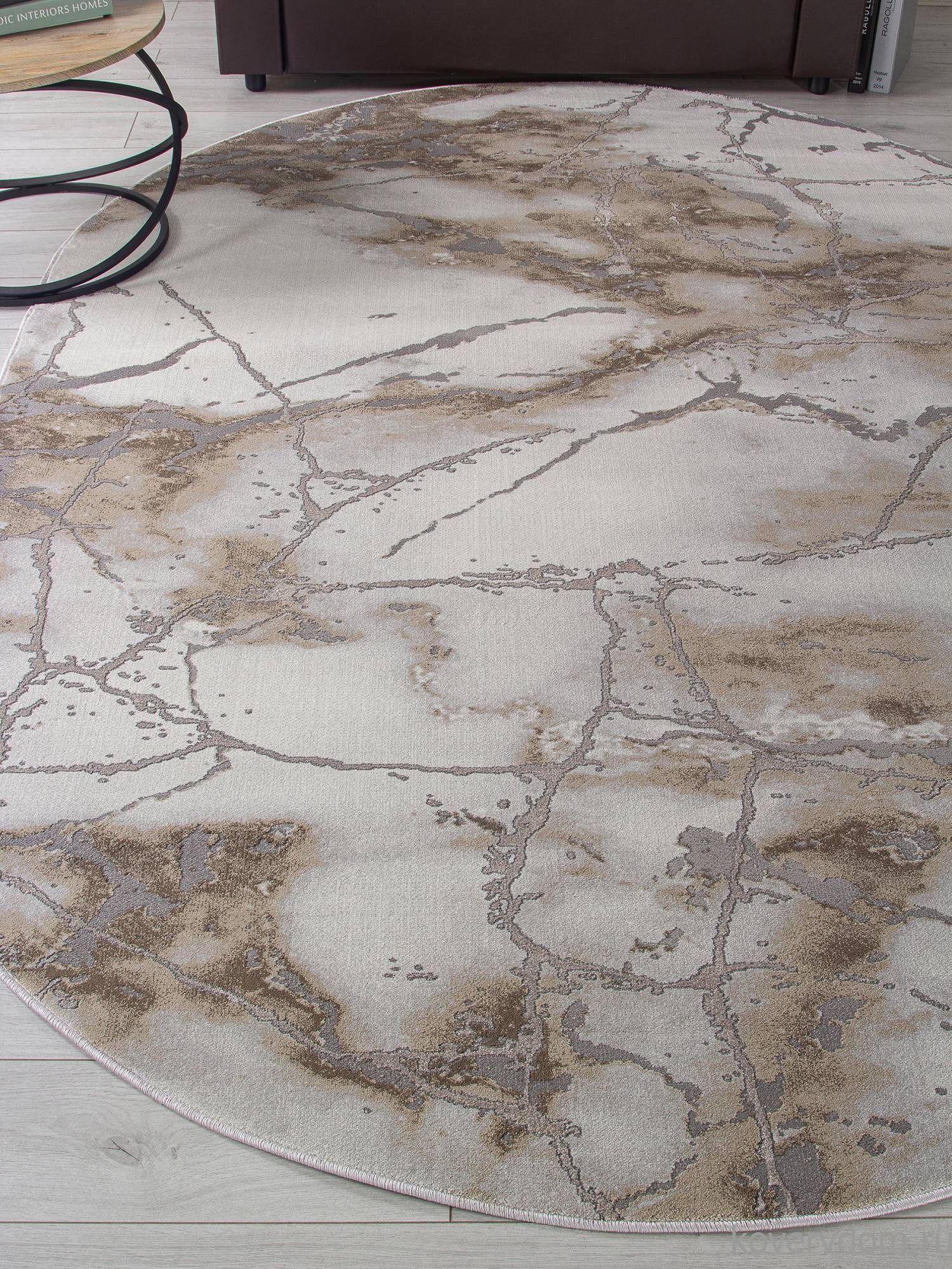 Ковер GRAFF 3270 GRAY-BEIGE Овал