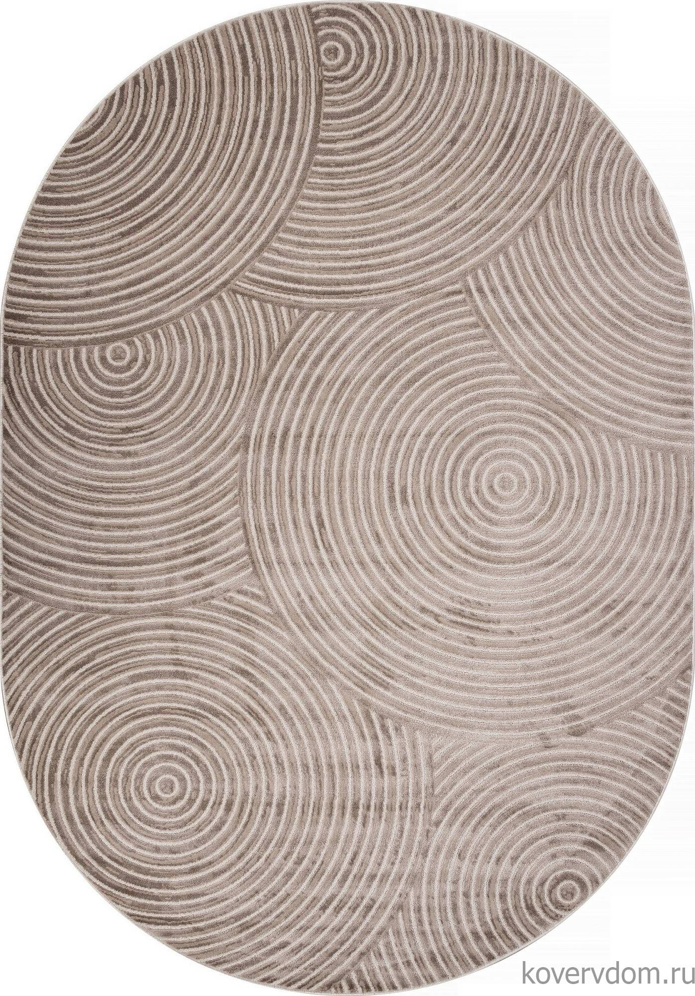 Ковер DIOS F410 BEIGE Овал