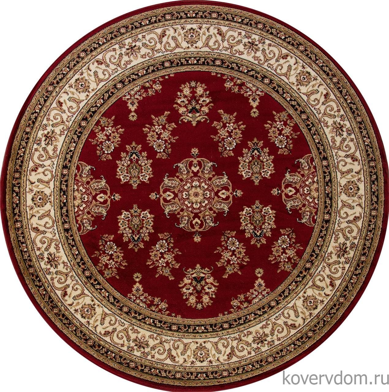 Ковер OLYMPOS d064 RED Круг