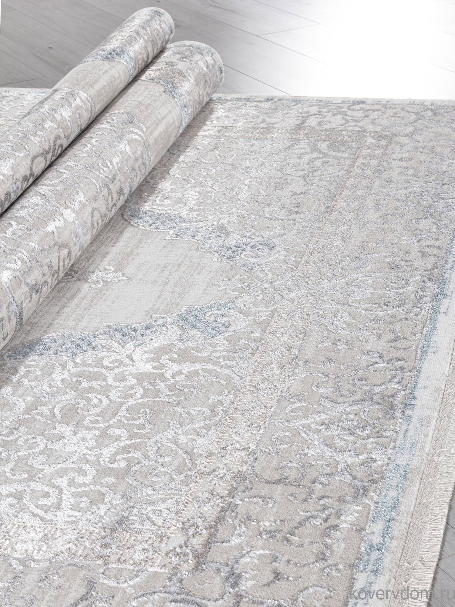 Ковер EFSAN L279A CREAM SHRINK / BLUE FDY