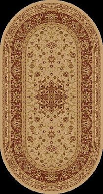Ковер шерстяной Floare ISFAHAN 207-60313 ОВАЛ