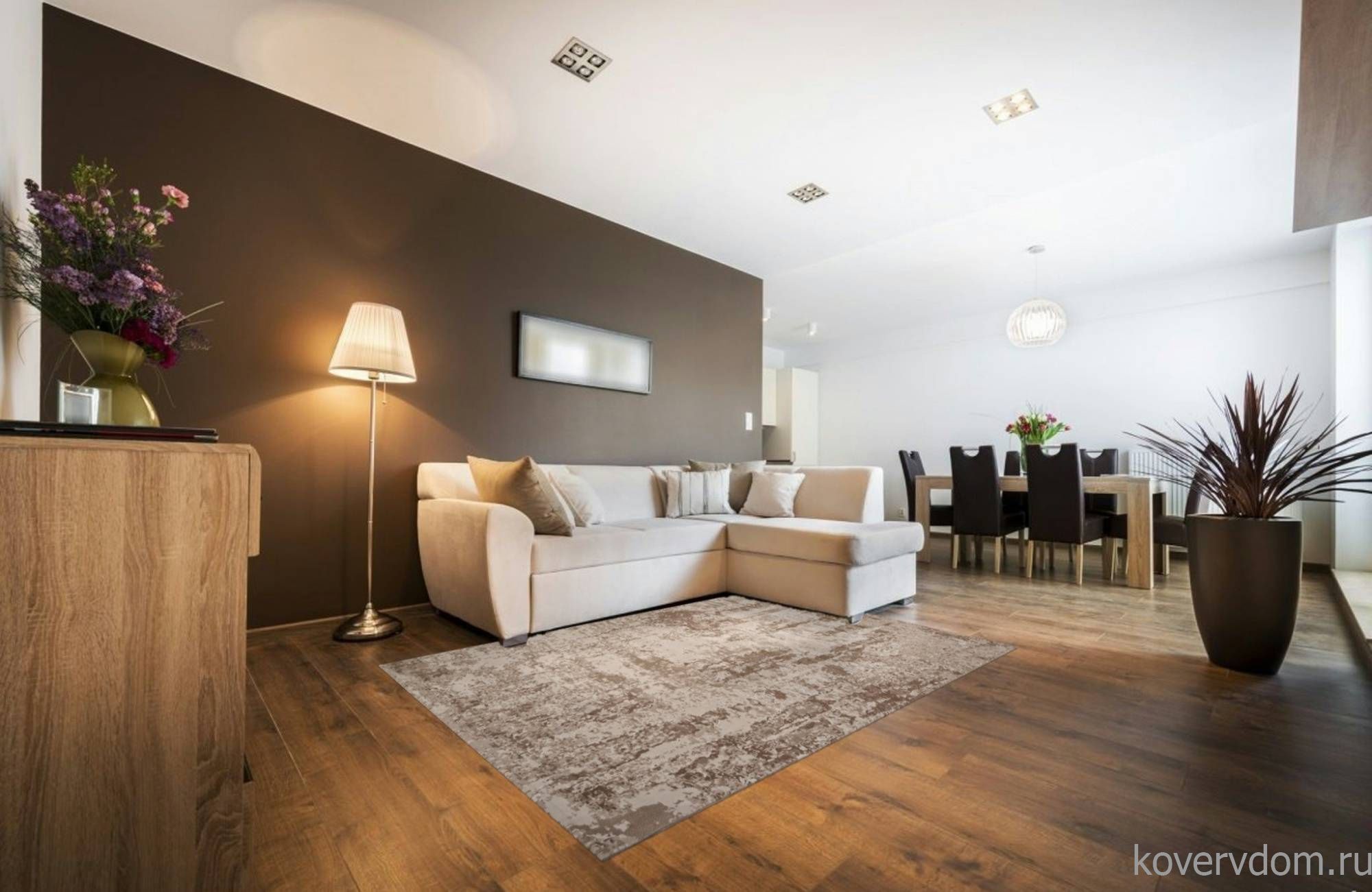 Ковер SIESTA M027A WHITE / BONE