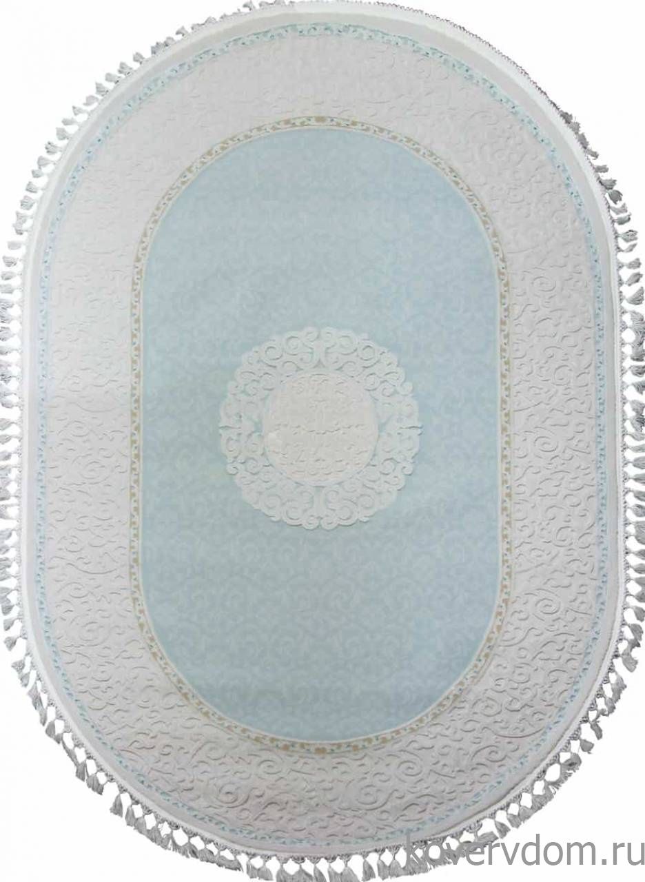 Ковер ХУНКАР 7908 BLUE / BLUE Овал Ковер ХУНКАР 7908 BLUE / BLUE Овал