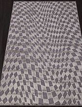 Круглый ковер из вискозы GENOVA 938526 595953 V Серый