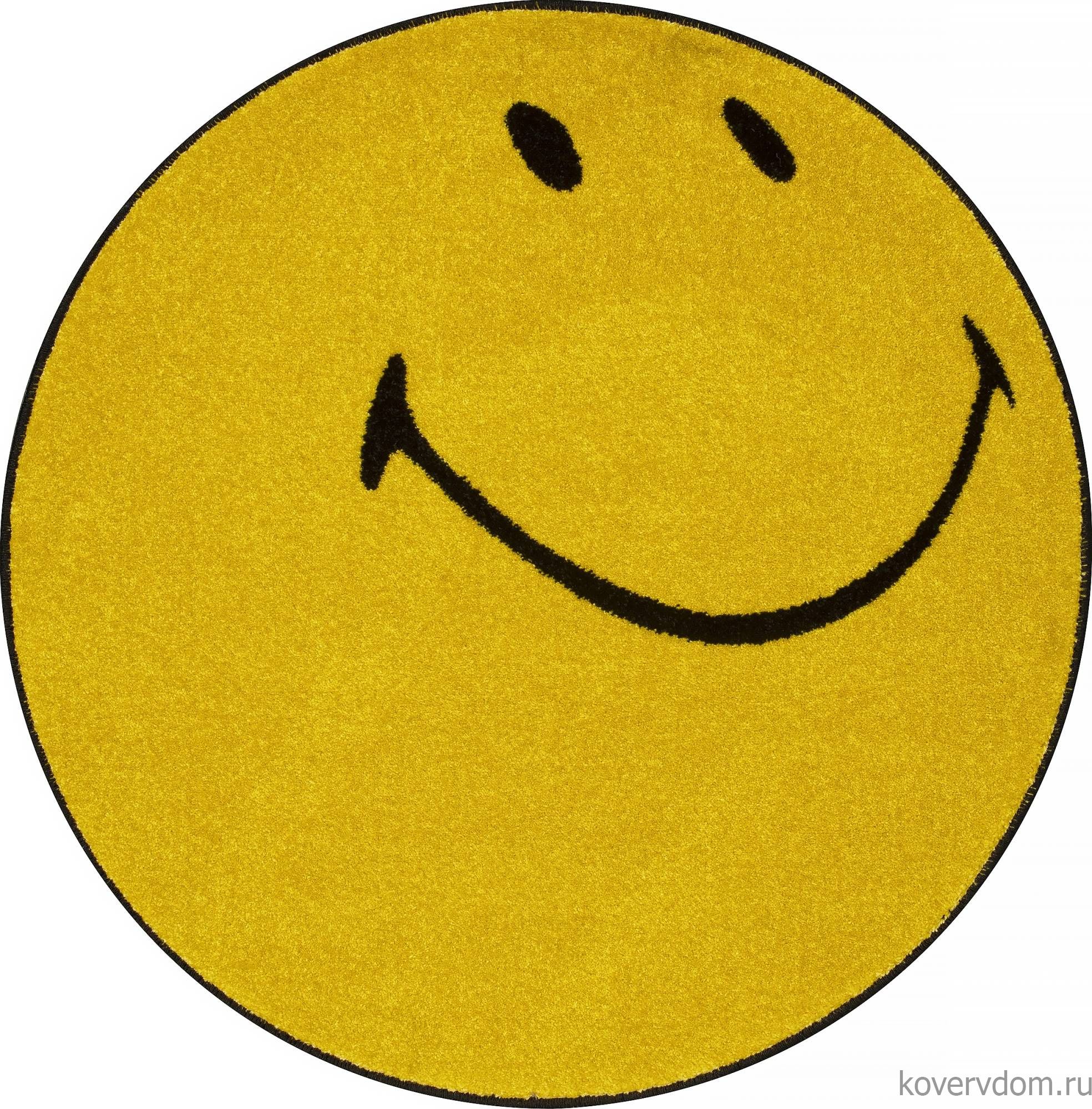 Ковер SMILE NC21 YELLOW Круг Ковер SMILE NC21 YELLOW Круг