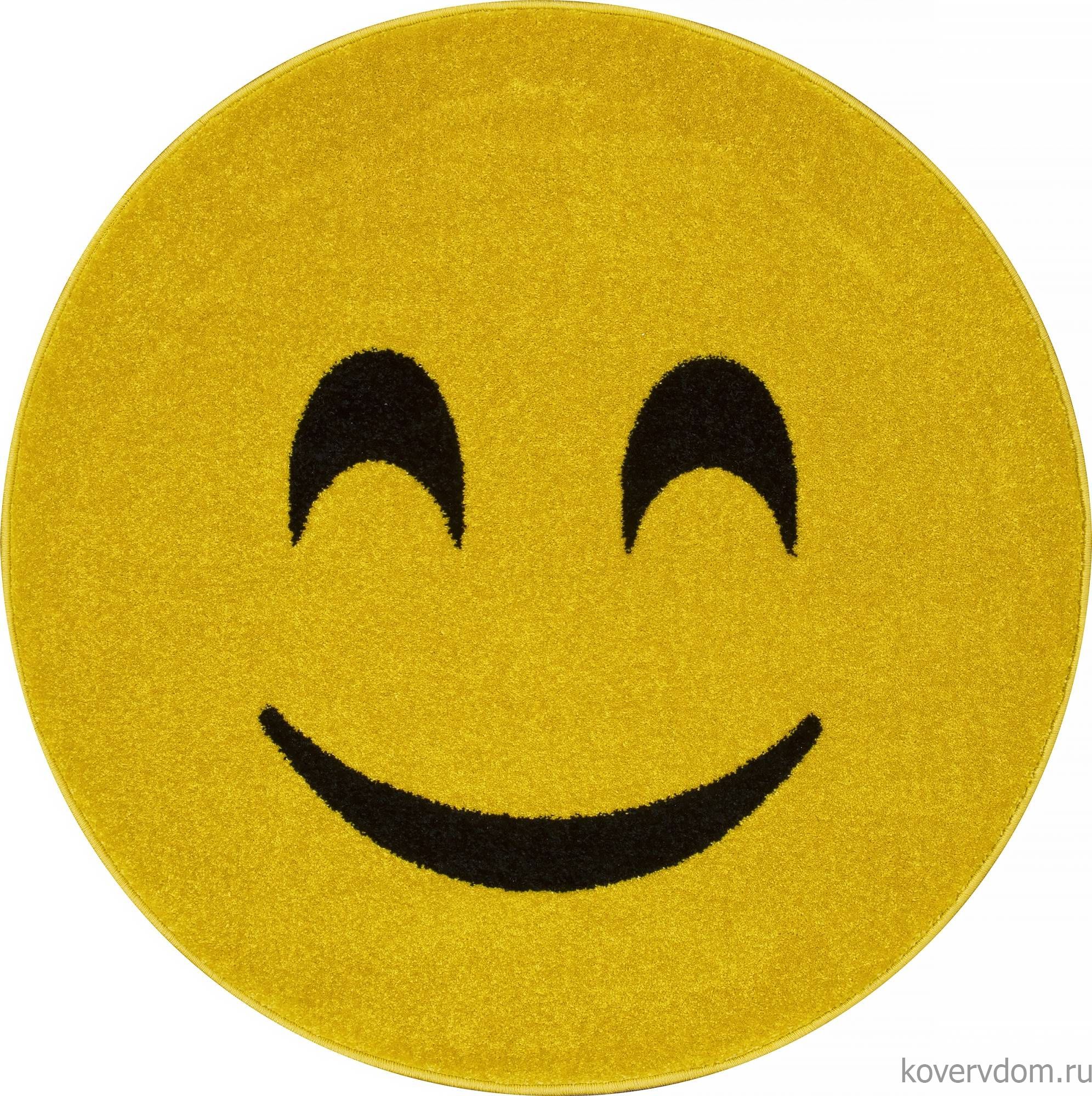 Ковер SMILE NC16 YELLOW Круг Ковер SMILE NC16 YELLOW Круг